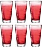 LEONARDO Longdrinkglas "VARIO STRUTTURA" 280 ml, 6-teilig