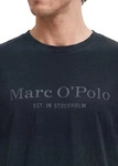 T-Shirt MARC O'POLO "aus Organic Cotton", Herren, Gr. 3XL, blau (schwarz navy),