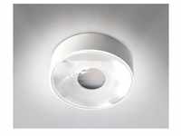 LED Deckenleuchte HEITRONIC "Girona" Lampen Gr. Ø 10,7 cm Höhe: 3,6 cm, weiß LED