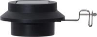 LED Solarleuchte "Solar-Wandlaterne Fency", schwarz, B:12cm H:6cm L:12cm T:16,5cm,