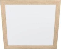 EGLO Deckenleuchte "PIGLIONASSO", wei&szlig; (holz hell), H: 5,5cm, 1 Stk., Leuchten,