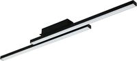EGLO Deckenleuchte "FRAIOLI-Z Deckenlampe, ZigBee 3.0, Timer, Disco-Modus", schwarz,