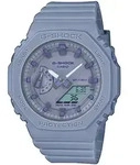 Chronograph CASIO G-SHOCK, blau (graublau), Armbanduhren, Damen, Chronograph,