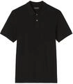 Poloshirt MARC O'POLO "aus Bio-Baumwolle", Herren, Gr. 3XL, schwarz, Obermaterial: