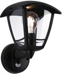 Paulmann Au&szlig;en-Wandleuchte "Classic Curved IP44 eckig 164x180mmmax. 12W230VSchwarz