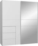 FORTE Schwebet&uuml;renschrank "Winn2" mit Spiegel und 3 Schubk&auml;sten