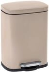 WENKO Kosmetikeimer "Leno" 5 Liter, BxTxH: 21,5x29,5x19 cm