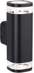 Paulmann Au&szlig;en-Wandleuchte "Colum IP44 80x112mm max. 20W 230V Anthrazit Aluminium"