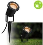 Paulmann LED Gartenstrahler "IP65 rund 92mm 2200K 4,3W 320lm 230V 38-38 Schwarz