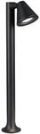 Paulmann Pollerleuchte "Trian IP44 rund 600mm max. 35W 230V Anthrazit GU10 Aluminium"