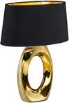 REALITY LEUCHTEN Schreibtischlampe "Taba", gold (goldfarben), 1, H: 52cm, 1 Stk.,
