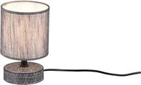 REALITY LEUCHTEN Tischleuchte "Marie", grau, 1, &Oslash; 13cm H: 21cm, Leuchten,