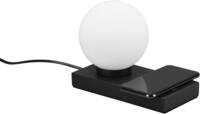 REALITY LEUCHTEN Schreibtischlampe "Chloe", schwarz (schwarz matt), 1, H: 15cm, 1