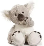 Kuscheltier NICI "NICI Selection, Koala, 25 cm", grau (grau, wei&szlig;),...