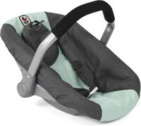 Puppen Autositz CHIC2000 "f&uuml;r Puppen bis Gr&ouml;&szlig;e 50 cm", gr&uuml;n (grau, mint),