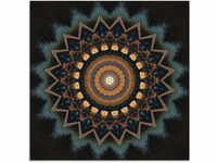 Artland Glasbild "Mandala kosmisches Bewusstsein", Muster, (1 St.), in...