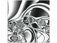 Artland Wandbild "Silberne Kette", Muster, (1 St.), als Alubild, Outdoorbild,