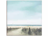 Artland Wandbild "Sonniger Morgen II", Strand, (1 St.), als Leinwandbild,...