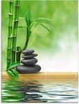 Artland Glasbild "Spa Konzept Zen Basaltsteine" Zen 1 Stk. tlg. in verschiedenen