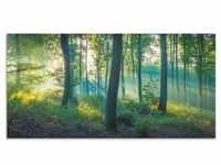 Wandbild ARTLAND "Wald Panorama" Bilder Gr. B/H: 150 cm x 75 cm,...