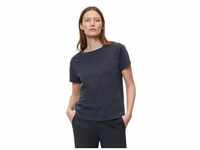 T-Shirt MARC O'POLO "aus Organic Cotton" Gr. L, blau Damen Shirts Jersey