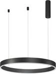 NOVA LUCE LED-H&auml;ngeleuchte "MOTIF", schwarz, 1, &Oslash; 60cm, 1 Stk., Leuchten, Dimmbar;