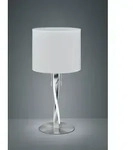 TRIO LEUCHTEN LED Tischleuchte "Nandor", grau (nickelfarben), 2, &Oslash; 30cm H: 62cm, 1