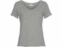 T-Shirt MARC O'POLO DENIM "Organic-Slub-Cotton" Gr. XS, grau Damen Shirts...