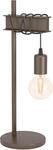 EGLO Tischleuchte "TOWNSHEND 4", braun (braun, schwarz), H: 50cm, 1 Stk., Leuchten,