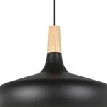 EGLO H&auml;ngeleuchte "SABINAR", braun (schwarz, holz), 1, &Oslash; 40cm, 1 Stk., Leuchten,