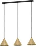 EGLO H&auml;ngeleuchte "NARICES", schwarz, H: 110cm, 1 Stk., Leuchten, H&auml;ngeleuchte in