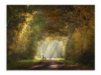Glasbild ARTLAND "Licht am Ende des Tunnels..." Bilder Gr. B/H: 60 cm x 45 cm,