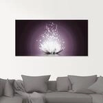 Artland Glasbild "Magie der Lotus-Blume" Blumen 1 Stk. tlg.