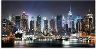 Artland Glasbild "New York City Times Square" Amerika 1 Stk. tlg. in verschiedenen