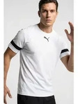 Fu&szlig;balltrikot PUMA "TEAMRISE JERSEY", Herren, Gr. S, schwarz-wei&szlig; (puma...