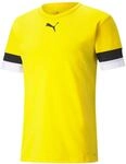 Fu&szlig;balltrikot PUMA "TEAMRISE JERSEY", Herren, Gr. M, cyber gelb, puma schwarz, puma