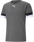Fu&szlig;balltrikot PUMA "TEAMRISE JERSEY", Herren, Gr. M, smoked pearl, puma schwarz,