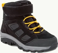 Jack Wolfskin Wanderschuh "VOJO LT TEXAPORE MID K" wasserdicht, Trekkingschuh schwarz
