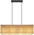 GLOBO LIGHTING H&auml;ngeleuchte "OSSI", beige (schwarz), 1 Stk., Leuchten,