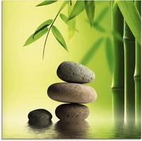 Artland Glasbild "Spa Stillleben" Zen 1 Stk. tlg. in verschiedenen Gr&ouml;&szlig;en