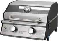 El Fuego Gasgrill "Jesolo" 6 kW (2 Brenner je 3 kW), mit Piezoz&uuml;ndung