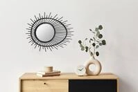 Kayoom Wandspiegel "Rattan Spiegel Aina 125"
