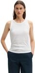 T-Shirt MARC O'POLO "aus Rippjersey", Damen, Gr. XXS, wei&szlig;, Obermaterial: 100%