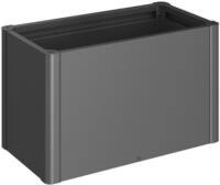 Biohort Hochbeet "BELVEDERE midi 1x0,5; verschiedene Farben" 102x53x61 cm, extrem