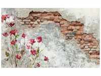 PAPERMOON Fototapete "Brickwall" Tapeten Gr. B/L: 3 m x 2,23 m, Bahnen: 6 St.,...