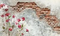 Papermoon Fototapete "Brickwall" glatt