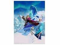 KOMAR Vliestapete "Frozen Elsas Magic" Tapeten 200x280 cm (Breite x Höhe) Gr. B/L: