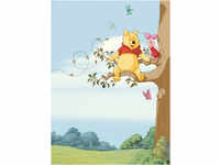 KOMAR Fototapete "Winnie Pooh Tree" Tapeten 184x254 cm (Breite x Höhe), inklusive