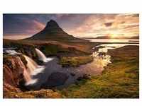 KOMAR Vliestapete "Guten Morgen auf Isländisch" Tapeten 400x250 cm (Breite x Höhe),
