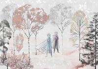 Komar Vliestapete "Digitaldruck Vlies - Frozen Nature Spirit - Gr&ouml;&szlig;e 400 x 280 cm"